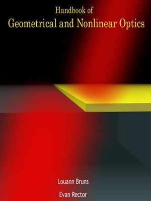 cover image of Handbook of Geometrical and Nonlinear Optics